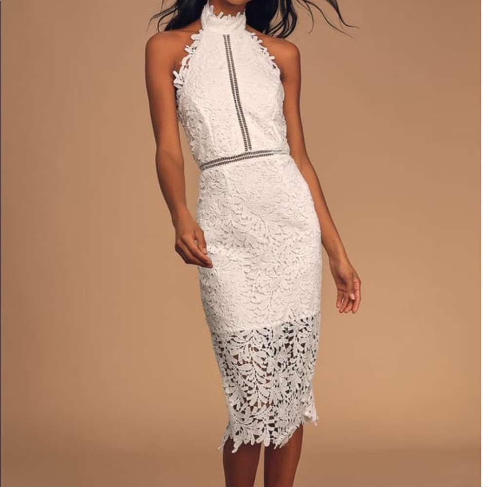White dress